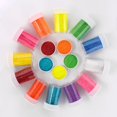 thumbnail image 2 of Polvo de purpurina para uñas de 24 colores, 20 g, para disfrazarse, dorado, con lentejuelas, embotellado, hecho a mano, 2 of 3