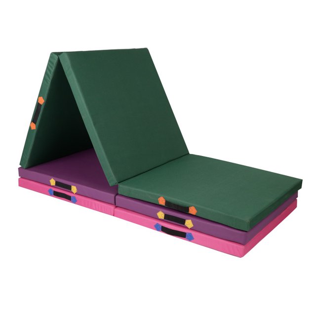 Colchoneta plegable para gimnasia, yoga, baile, fitness, esponja gruesa para abdominales