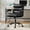 Black, variant on Modern Home Office Desk Task Chair Adjustable and Faux Leather Upholstered Camel