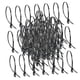thumbnail image 2 of Bridas de nailon con orificio para tornillos, bridas de cabeza fija para interiores, 100 unidades 48 x 200 mm negro, 2 of 9