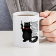 thumbnail image 4 of CafePress - Cool Cat Behemoth (From Master And Margarita) Mugs - 11 oz Ceramic Mug - Novelty Coffee Tea Cup, 4 of 4