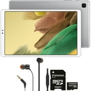 Samsung 8.7" Galaxy Tab A7 Lite 32GB Tablet (Silver) + JBL T110 in Ear Headphones Black + 32GB MicroSD Memory Card