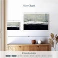 thumbnail image 4 of Elephant Stock White On Blue Wall Art - Horizontal Canvas Wall Art - Living Room Wall Decor - Abstract Canvas - Black And Gray Decor By Taylor Hamilton - 24" x 16", 4 of 8