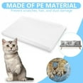 thumbnail image 4 of Couch Cover Pet Plastic Waterproof Dust Cover PE Transparent Furniture Covers Sofa Covers for Protection Against Cat Dog Clawing, 4 of 9