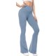 thumbnail image 3 of Leggings UEU Flare V Crossover, pantalones de yoga de cintura alta para mujer, 3 of 5
