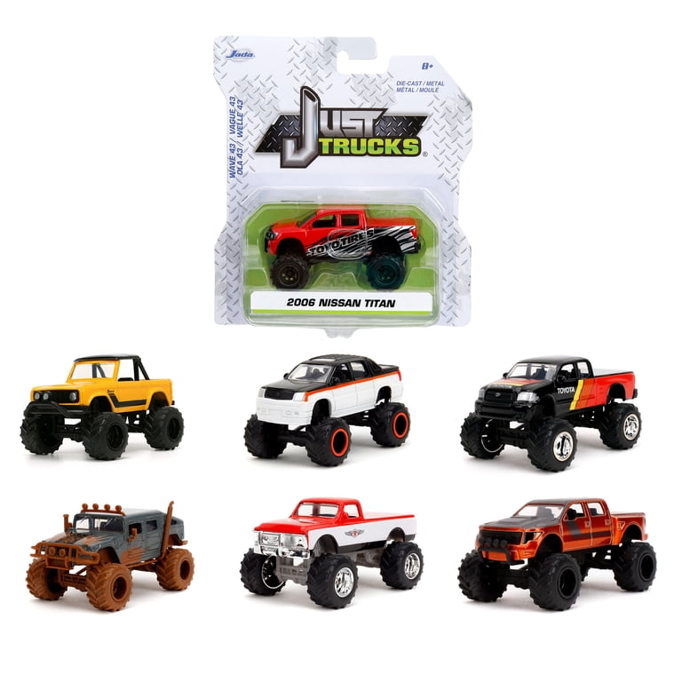 1/64 Jada Toys ３台セット売り 2 pack) Jada Toys Just Trucks 1:64 Die-Cast Truck Assortment Play