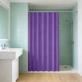 thumbnail image 6 of Msgweeeg Boho Shower Curtain Solid Color Bathroom and Toilet Partition Curtain Shower Curtain Thickened and Waterproof Available In Six Colors Includes 12 Hooks and 70.87 X 70.87 Inches, 6 of 7