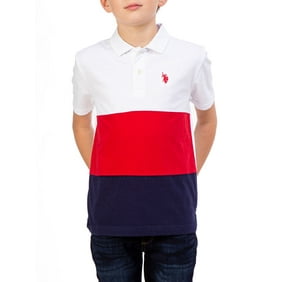 U.S. Polo Assn. Boys Colorblock Polo Shirt, Sizes 4-18