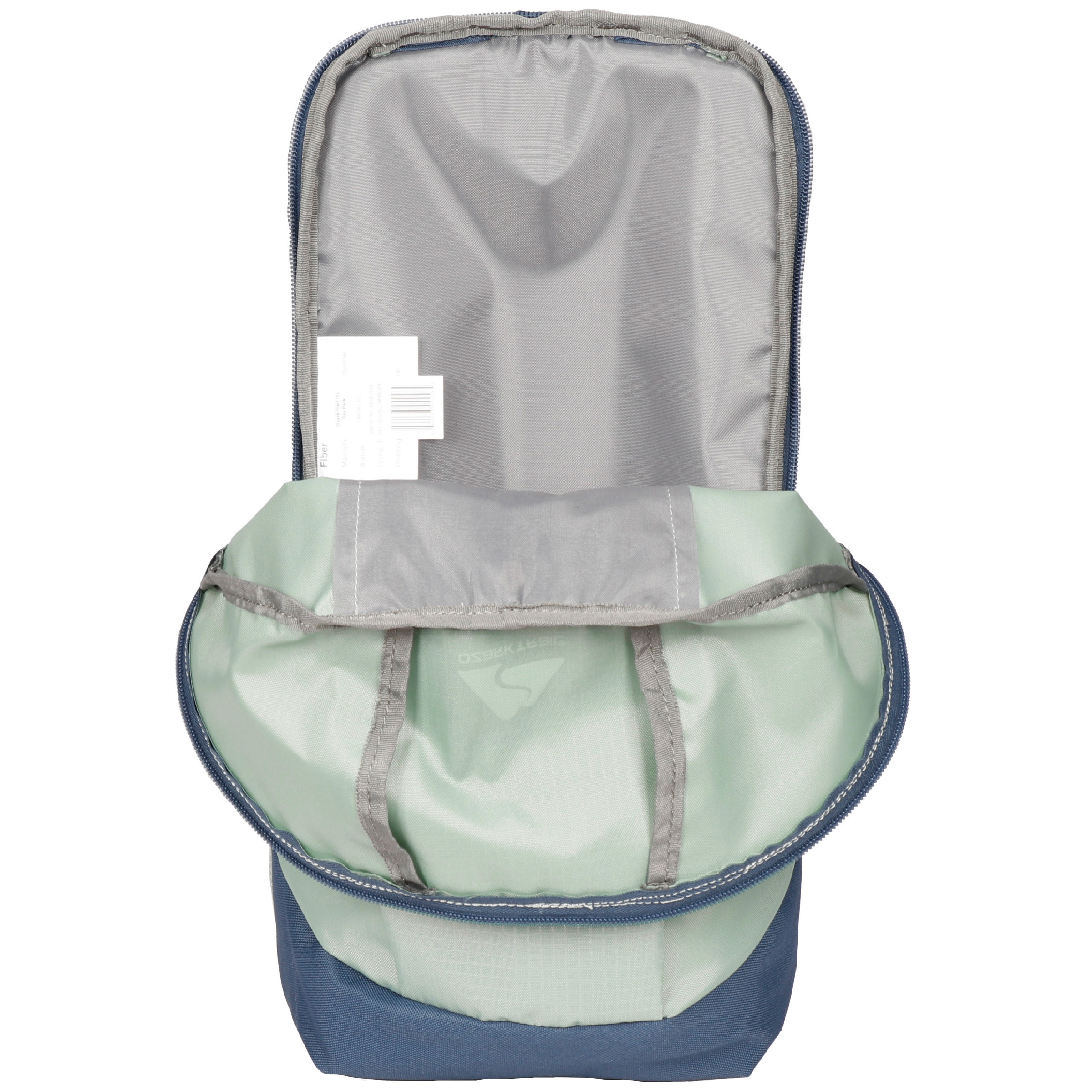 Ozark Trail 10L Daypack, Light Green, Embossed Fabric for Adults