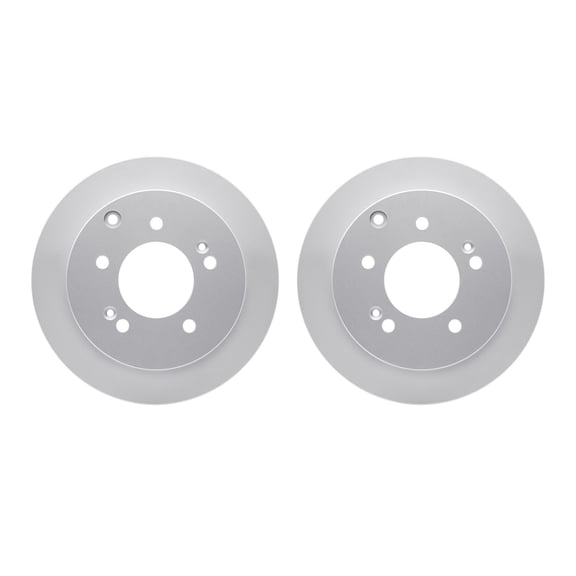 Dynamic Friction Company Rear Geospec Brake Rotors 4002-21006