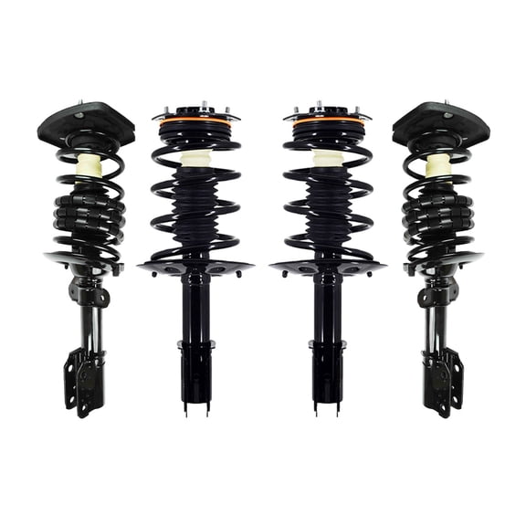Front - Rear Quick Complete Strut - Coil Spring For 2000-2003 Chevrolet Impala