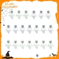 thumbnail image 6 of Dualoai 20Pcs Halloween Mini Ghost Figurines Ghost Figures New Year Miniature Cute Outdoor Home Decorative Spooky Resin Garden Statue, 6 of 8