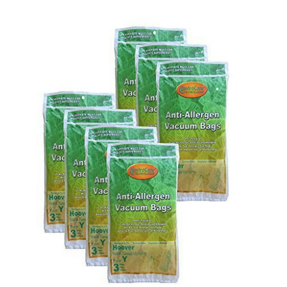 21 Compatible with Hoover HEPA Allergy Type Y Bags, WindTunnel Upright Vacuum Cleaners, 43655109