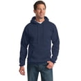 thumbnail image 1 of Port & Company ®  -  Essential Fleece Pullover Hooded Sweatshirt.  Pc90h 3Xl Navy, 1 of 4