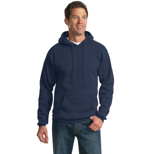 Port & Company ® - Essential Fleece Pullover Hooded Sweatshirt. Pc90h 3Xl Navy