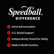 Speedball Permanent Acrylic Screen Printing Ink, 8 oz., Black