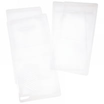 ACDANC 4pcs Paint Tray Liners Transparent Paint Roller Trays Reusable Paint Trays (4 inches)