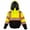 Yellow/Black, variant on JORESTECH High Visibility Bomber Jacket, ANSI/ISEA 107-2020 Class 3 Reflective X-Back Safety Jacket with Sherpa Lining