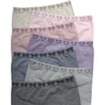 thumbnail image 3 of Princess Rose Girls Underwear Soft Comfort Stretch Boyshorts Seamless Underwear for Girls 7 Pack, 3 of 7