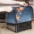 thumbnail image 7 of Daiia Gold And Blue Fireworks Pattern 4 slice Toaster Cover, Toaster Appliance Dust-proof Cover For Kitchen Small Appliance Dust Cover and Fingerprint Protection, 7 of 7