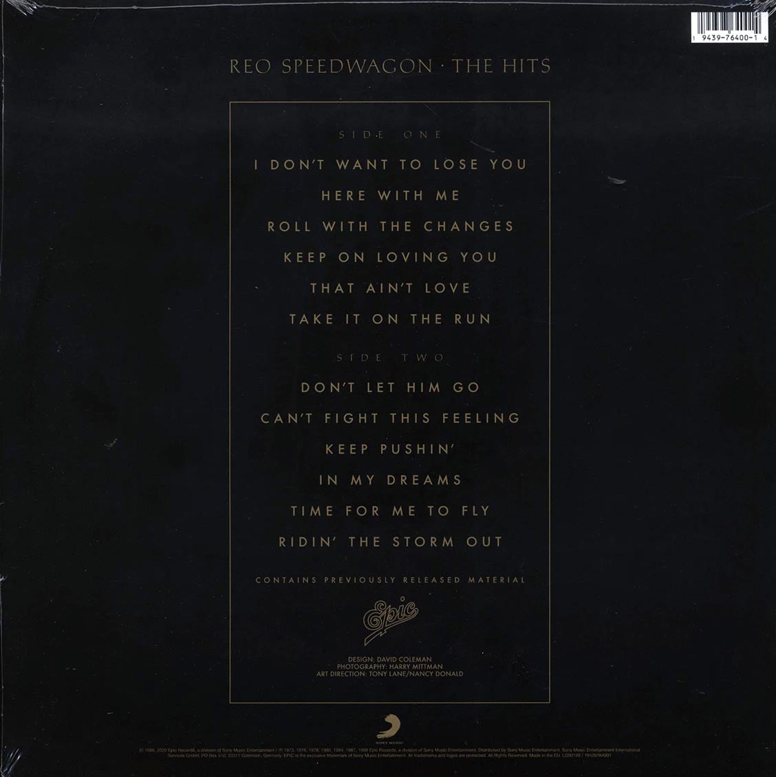 Reo Speedwagon - The Hits by REO Speedwagon - Music & Performance - Vinyl