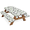 Multicolor 3, variant on ADECORIVY Panda Stars Moon Picnic Table Cover with Bench Covers, Waterproof Camping Table Cover with Elastic Edges, Fitted Tablecloth for Rectangle Tables, Outdoor Essentials 72 Inch