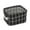 Black, variant on 1Pc Storage Basket Foldable Storage Bin Closet Toy Box Container Organizer Fabric Basket
