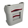 thumbnail image 2 of Horizon Manufacturing Elite Pontoon Furniture Set 11 PC Elite 003 Gray/Red/Charcoal, 2 of 7