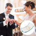 thumbnail image 5 of 1pc Lint Jewelry Packaging Velvet boxes Teal 10x4.7x9.9cm, 5 of 9