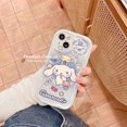 thumbnail image 1 of Carcasa Compatible Para Samsung A14 A13 A12 A53 A51 A52 A03 A04E A50 A30S A32 A34 A22 A23 A54 A24 A33 A30S Onda 3D De Dibujos Animados Encantadora Conejo Funda De Teléfono De Protección Suave, 1 of 3