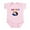 Petal Pink, variant on CafePress - Artist Body Suit - Baby Light Bodysuit, Size Newborn - 24 Months