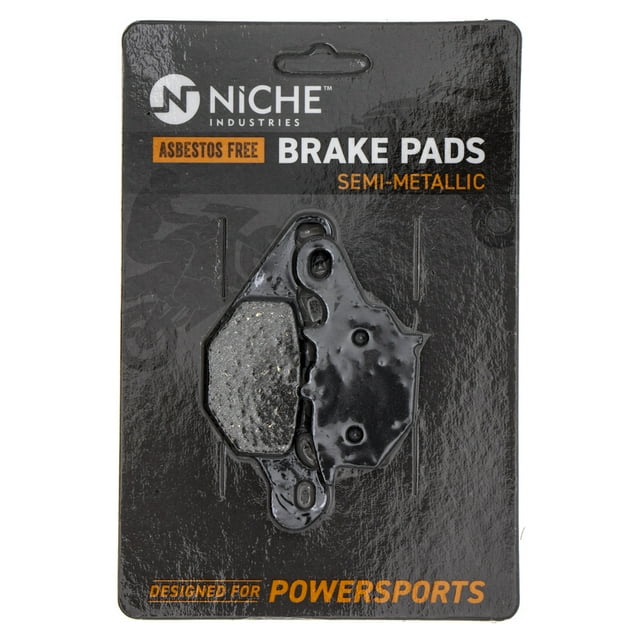 Niche Front Brake Pad Set for Suzuki RM85L Semi-Metallic Motorycle 519-KPA2436D