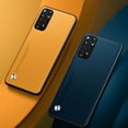 thumbnail image 3 of Luxury PU Leather Case For Xiaomi Redmi Note 11S 11 Pro Back Cover Matte Silicone Protection Phone Case For Redmi Note 11E Pro Sky Blue For Redmi Note 11S, 3 of 6