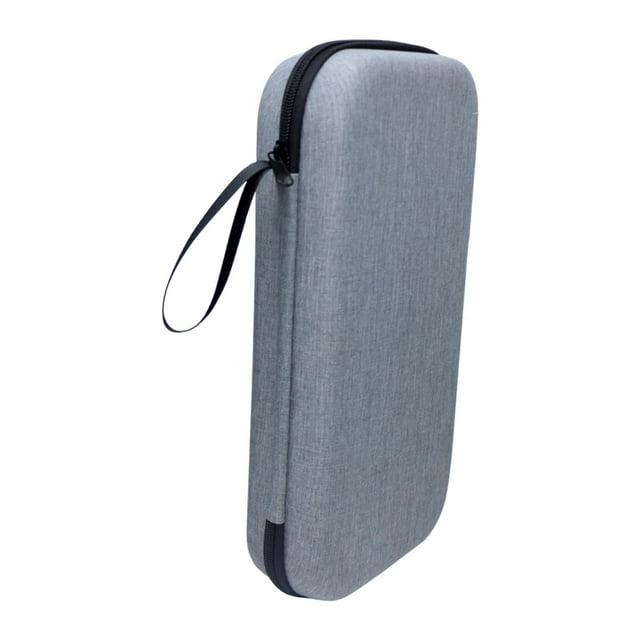 Siruishop Hard Shell Pong Paddle Case Racket Cover for Competition Outdoor Travel Gray for 2 Paddles