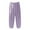 Purple, variant on Seductiva Clothing Items Women’s Ultra-Soft Comfy Pajama Women Pj Bottoms Solid Color Sleepwear Fuzzy Pajama Pants Ladies Casual Trousers Plush Elastic Waist Pant Lounge Pants Sleepwear
