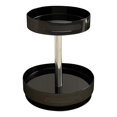 thumbnail image 2 of 2-Tier Rotating Kitchen Organizer, Stylish Countertop Bowl Holder for Home, 360° Swivel Storage Shelf for Spacious Storage in Living Room And Kitchen, Sturdy Metal , Two-Layer Rotating Storage Rack*1, 2 of 3