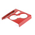 thumbnail image 1 of Soporte de taza de agua de cambio de marchas de coche, cubierta decorativa, ABS (rojo) Afortunado Sencillez, 1 of 5