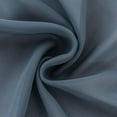 thumbnail image 5 of 2 Pieces 10FT Dusty Blue Chiffon Table Runner 28x118 Inches for Wedding Bridal Baby Shower Birthday Table Decorations, 5 of 6