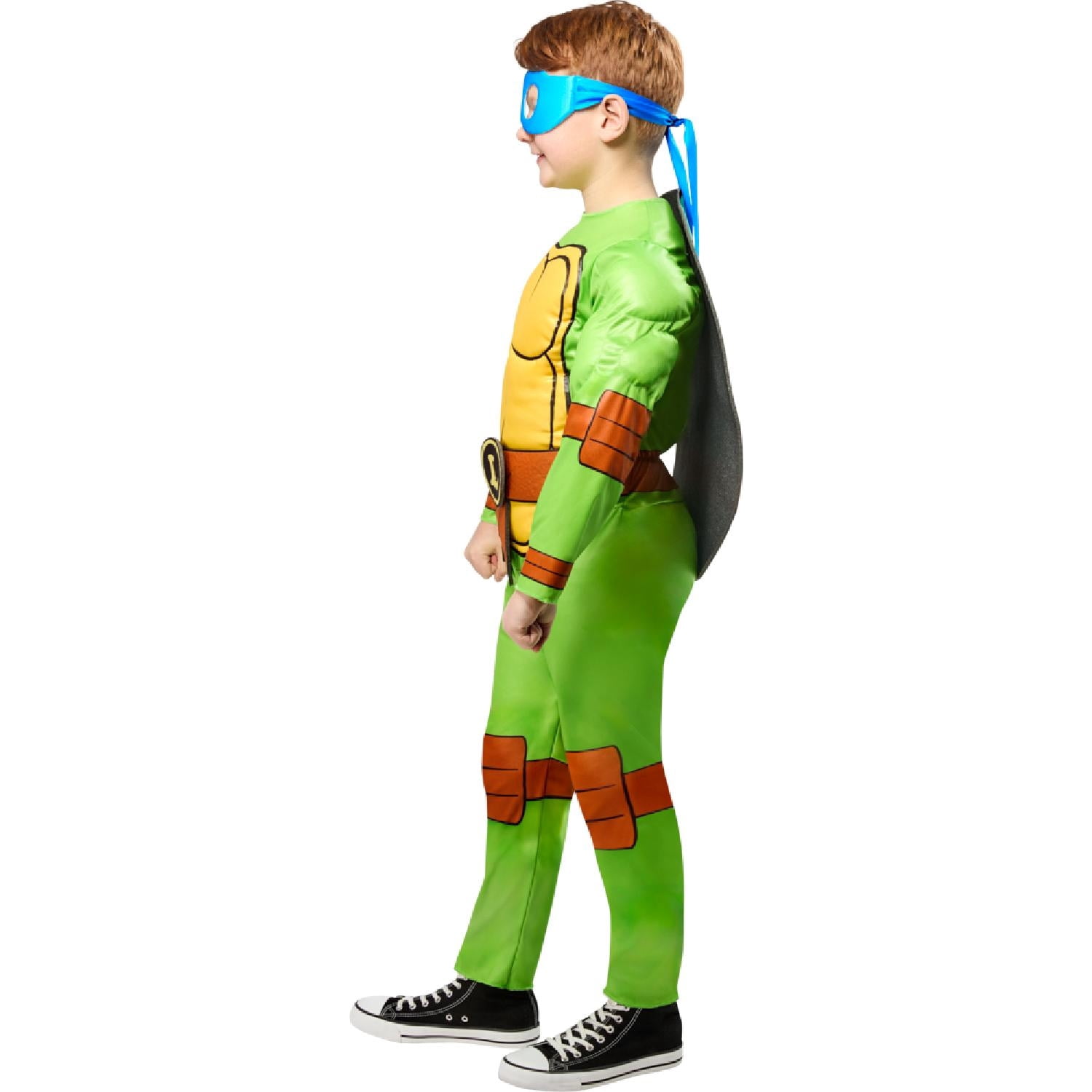 Teenage Mutant Ninja Turtle 4 in 1 Halloween Costume for Children, Boys Size S (6/7), by Rubies