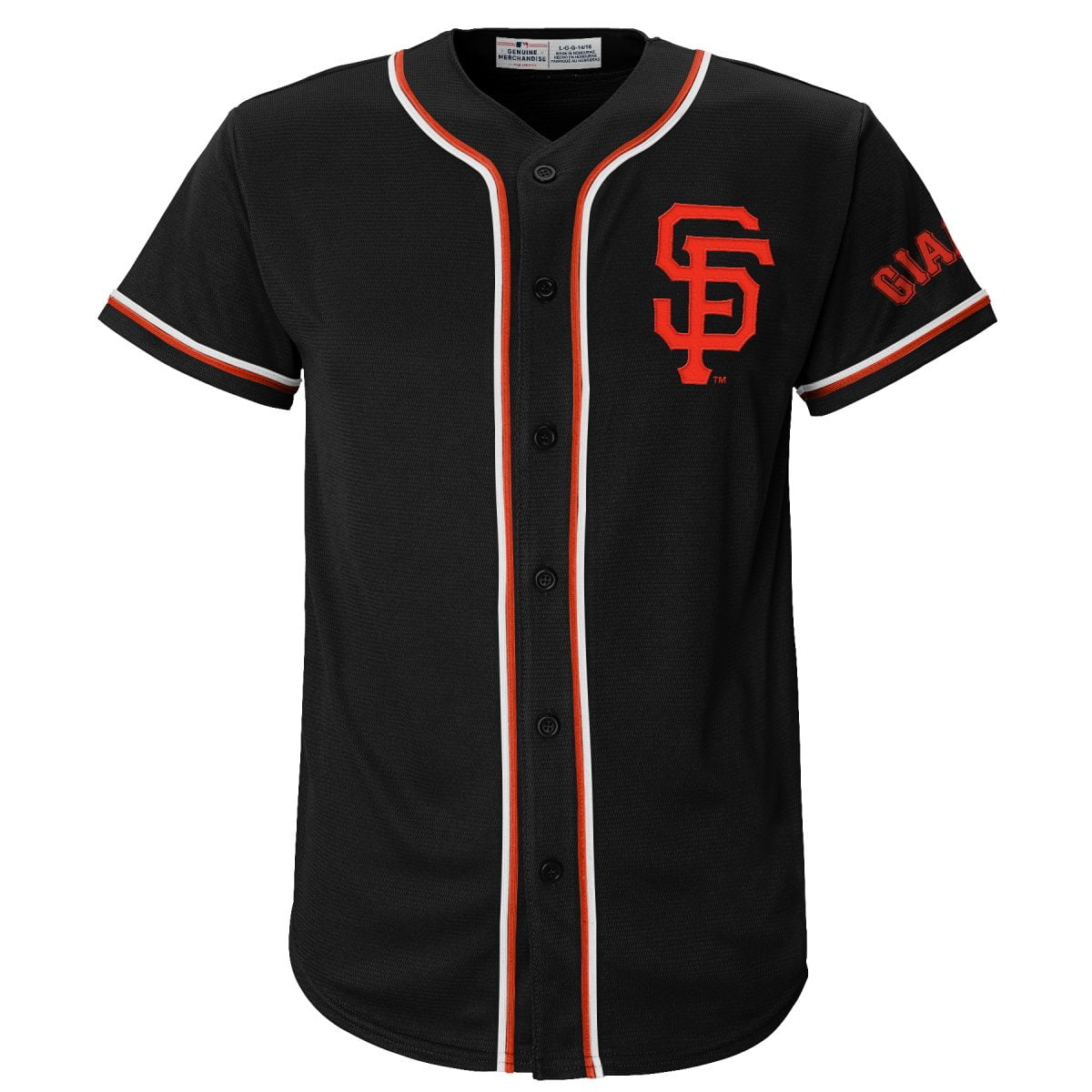 MLB San Francisco Giants Youth Primary Color Synthetic Jersey