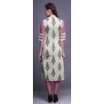 thumbnail image 4 of Bimba Kurta Droite Imprimée Indienne en Rayonne Slub Robe Tunique à Manches 3/4 pour Femmes, 4 of 6