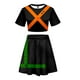 thumbnail image 5 of Boku No Hero Academia My Hero Academia Cosplay disfraz OCHACO URARAKA Todoroki Shoto Bakugou Katsuki All Might vestido Top + falda, 5 of 5