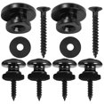 thumbnail image 1 of 6pcs Guitar Strap Locks Mushroom Head Guitar Strap Button Electric Guitar Strap Lock, 1 of 8