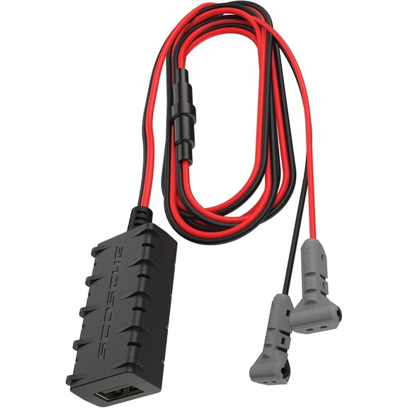 muzi UHWK-SP1 12V Fused USB to 5V Dash Cam Hardwire Kit - 5FT USB-A Quick Connect Dashcam Stealth Installation for Car Camera Charger System Including Nexar Dashcam - High/Low Voltage Protection