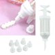thumbnail image 2 of Cateissary Herramientas de decoración de pasteles Fondant, 8 Uds., boquilla reemplazable, exprimidor de glaseado, suministros de panadería de Herramientas y accesorios para hornear, 2 of 6