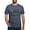 Heather Navy, variant on - 75 Years Old Square Root Men's Deluxe T Shirt - Mens Tri-blend T-Shirt