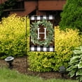 thumbnail image 3 of Briarwood Lane Everyday Garden Flag 12x18 For Outdoor Wreath Monogram H Garden Flag Flags For Outside, 3 of 4