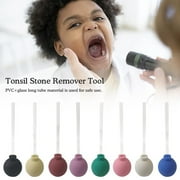 SHAPERME Tonsil Stone Removal Tool Right Angle PVC Suction Ball Reduce Bad Breath Thr OCH