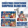 thumbnail image 4 of Caja De Calendario De Adviento De Navidad, Caja De Regalo Impresa Con Cuenta Atrás De 24 Días Para Navidad, Caja Ciega, Regalos De Fiesta, Caja Vacía De Decoración Noticed AP005974-00, 4 of 6