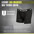 thumbnail image 4 of T Bloke Boxer Pants M Size, Pack of 3 White/Black Printed &Two Black Mesh, 4 of 5